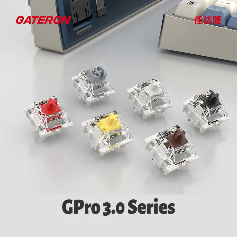 Gateron Switch Linear Tactile - Gateron Pro 3.0 V3 Schalter 3pin
