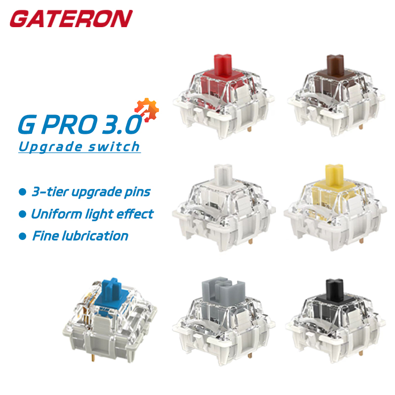 Gateron Switch Linear Tactile - GATERON G Pro V3 3.0 Pro