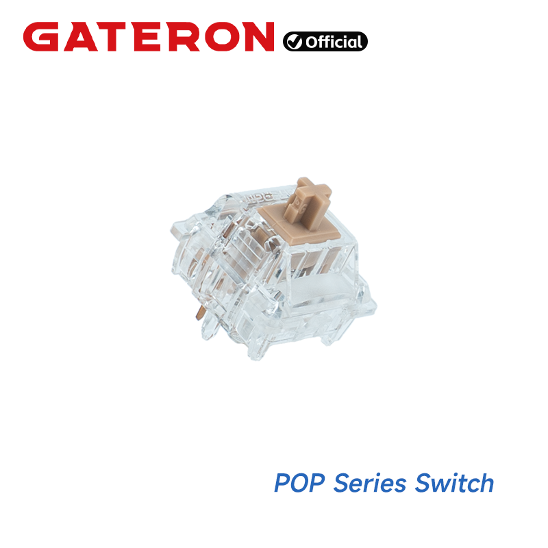 Hot Swap Keyboard Switch 5 Pin - GATERON POP-Serie Tastaturschalter, linear, taktil, 5-polig,