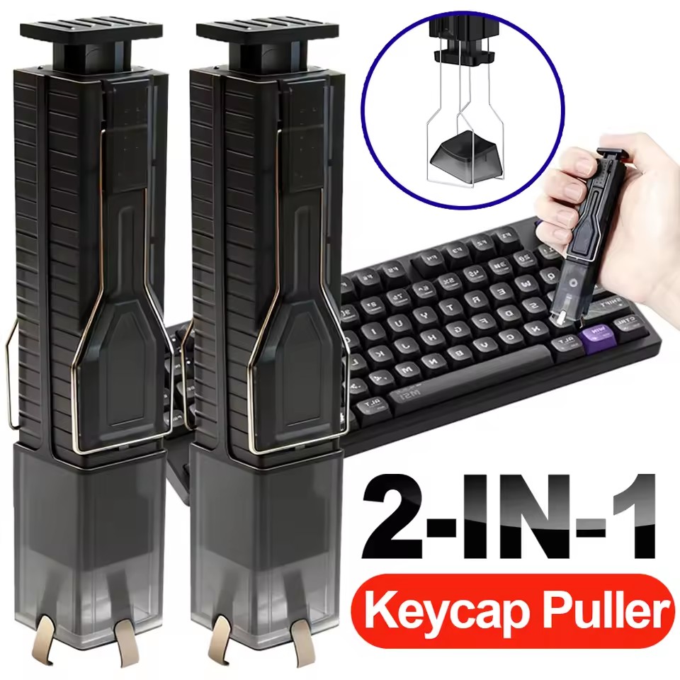 Switch Puller Keycap Puller Kit - 2-in-1-Tastenkappen-Entfernungswerkzeug, 4-Klauen-Griff, Tastenkappen-Entferner, Schalterabzieher für mechanische