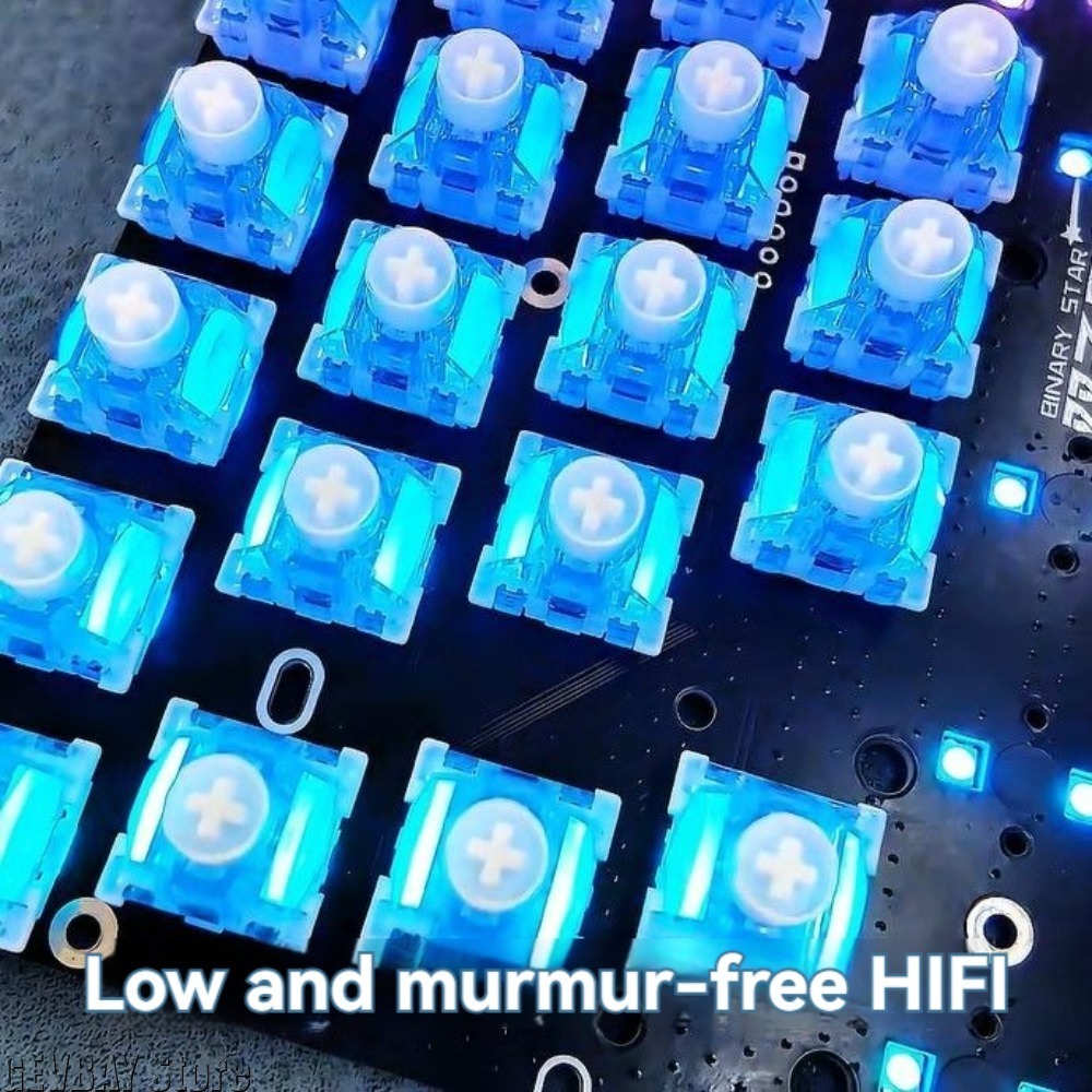 Keyboard Switch Lubed Linear 45G - Magnetischer Schalter Unionwell BingYao Ice Shine