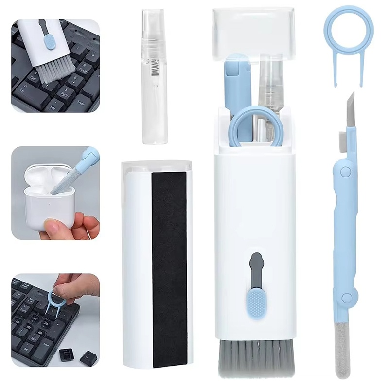 Switch Puller Keycap Puller Kit - 7-in-1-Set mit Reinigungsbürste für Kopfhörer, Stift