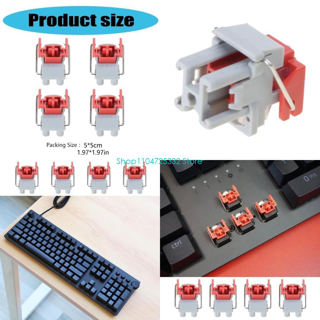 Optical Switch Keyboard Hotswap - P5EA 4 Stück V2 rötliche Hot-Swap-Schalter,