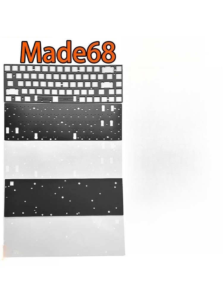 Keyboard Switch Film Pom - MelGeek Made68 Tastatur-Schaumstoffpaket Poron-Folie IXPE-Schalterpolster und