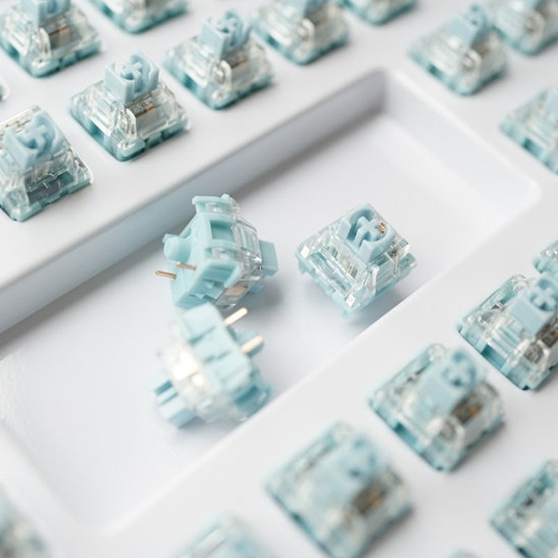 TTC bläulicher weißer Schalter – Silent Switch Mechanical Keyboard Bewertung und Preis