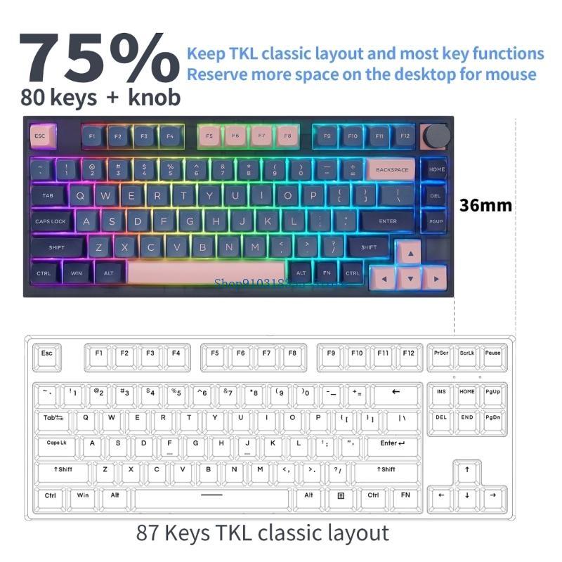 RGB-Hot-Swap-fähige kabelgebun – Optical Switch Keyboard Hotswap Bewertung und Preis