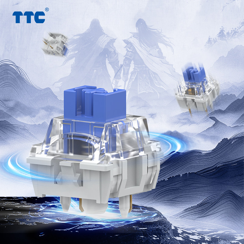 TTC Brother V2 Tactile Clicky  – Hot Swap Keyboard Switch 5 Pin Bewertung und Preis