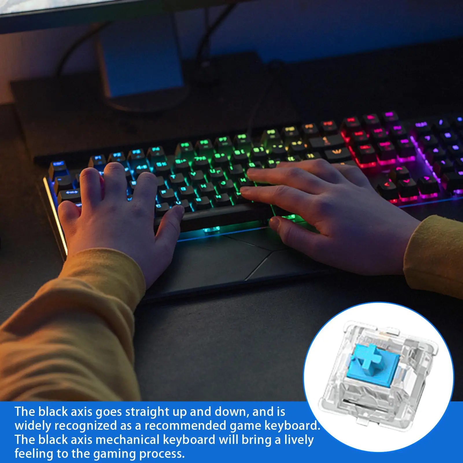 Für mechanische Tastaturschalt – Silent Switch Mechanical Keyboard Bewertung und Preis