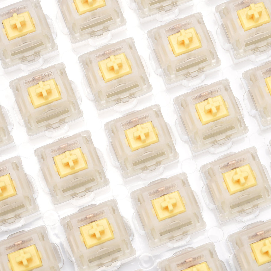 GATERON KAPPE Milchig Gelb Lin – Hot Swap Keyboard Switch 5 Pin Bewertung und Preis