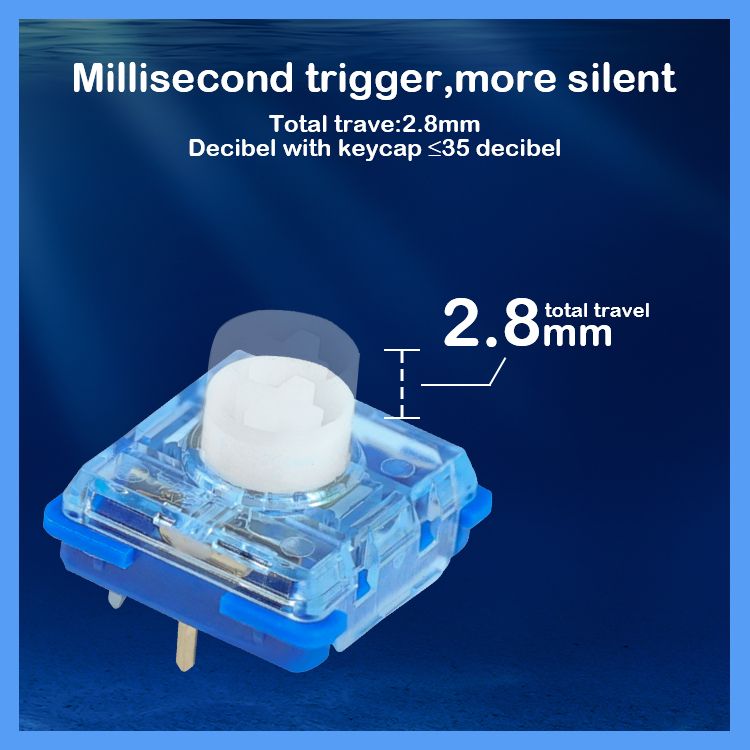 Kailh Deep Sea Silent Low Prof – Silent Switch Mechanical Keyboard Bewertung und Preis