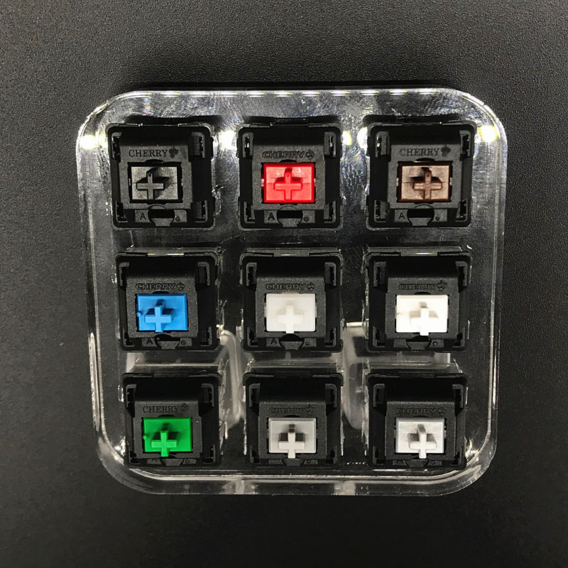 Neue Mechanische Tastatur achs – Cherry Mx Switch Blue Brown Red Bewertung und Preis