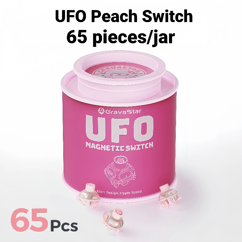 65 Stück UFO Magnetische Schal – Hall Effect Magnetic Switch Keyboard Bewertung und Preis