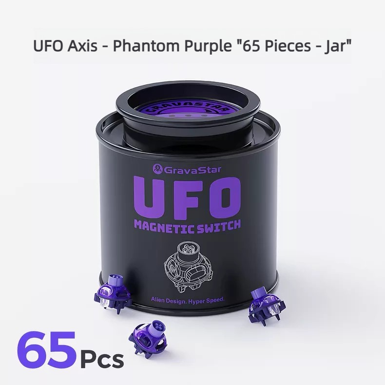 65 Stück UFO Magnetische Schal – Hall Effect Magnetic Switch Keyboard Bewertung und Preis