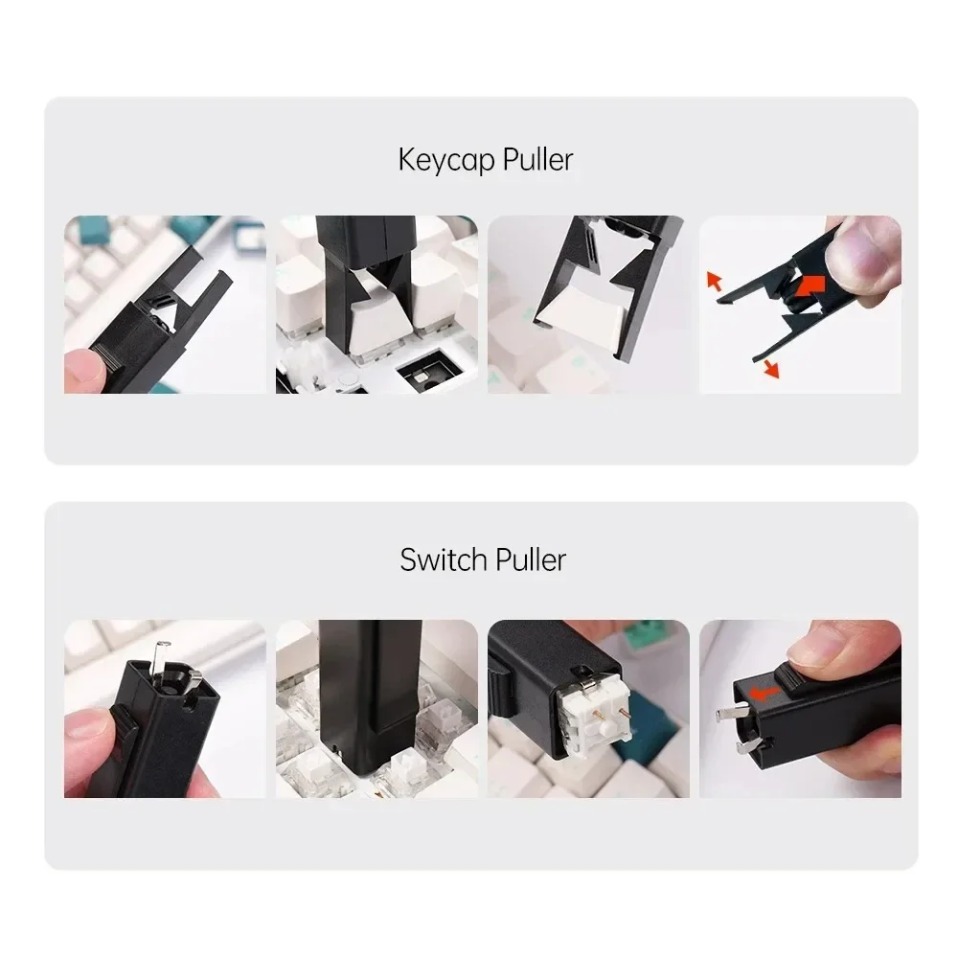 2-in-1 Tastenkappen- und Schal – Switch Puller Keycap Puller Kit Bewertung und Preis